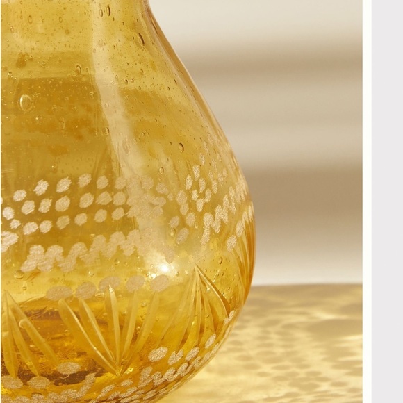 By Anthropologie Vivi Glass Bud Vase in Gold - Picture 10 of 13